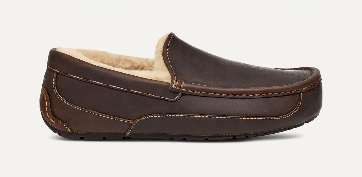 UGG ASCOT モカシン 10 フリスン Men's Ascot Matte Leather - 1103889 – famous-brands-outlet-ny