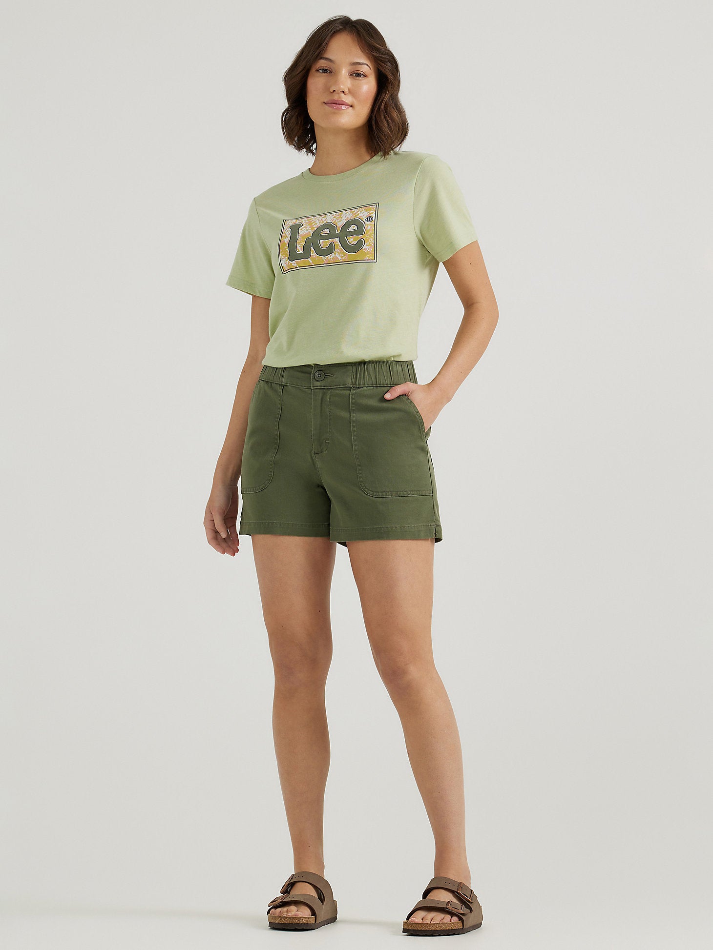 【PXG】 WOMENS CULOTTES SHORT PANTS / 追跡付 ODIZLI Cargo Shorts Y2k High Waisted Knee Length Mini Shorts