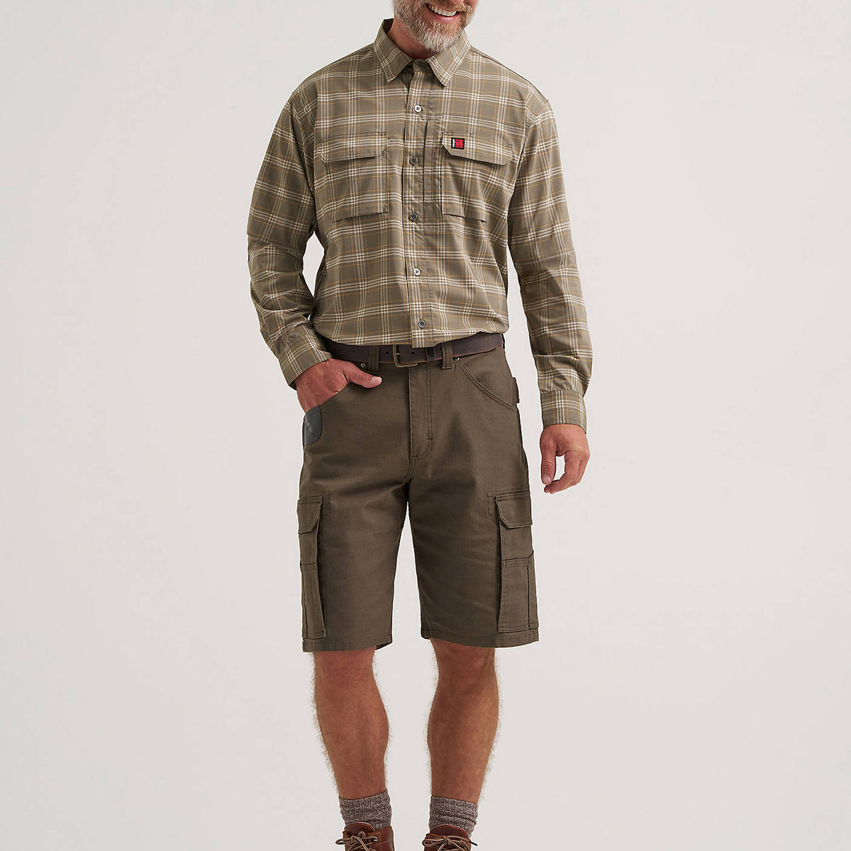 RIGGS Workwear® Performance Ripstop Ranger Cargo Short - Loden - 11237 ...