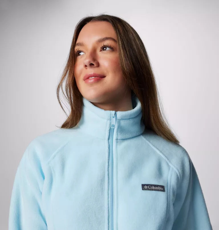 Columbia blue fleece jacket shop