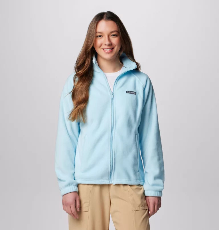 Columbia Women s Benton Springs Full Zip Fleece Jacket S Blue