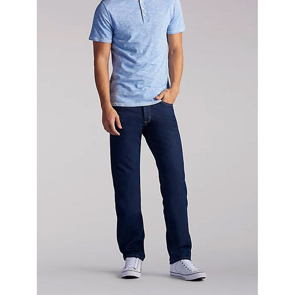 Men's 100% Cotton Regular Fit Straight Leg Jeans - 200-8989