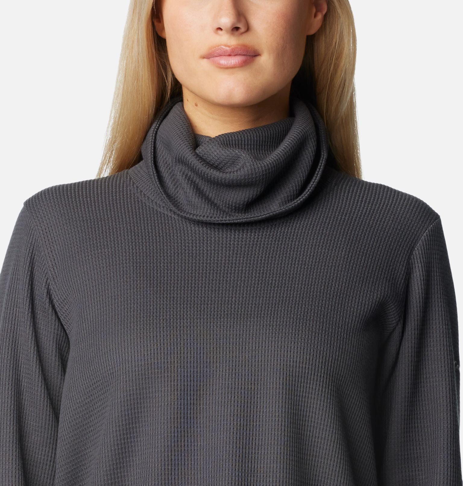 Women's Holly Hideaway™ Waffle Cowl Neck Pullover - 2058361