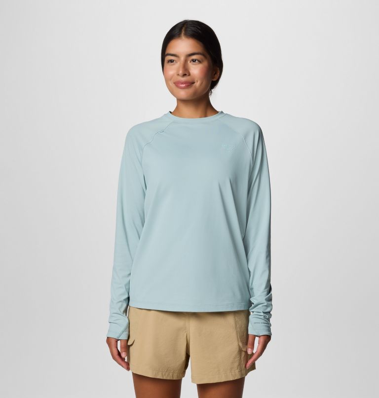 (取寄) コロンビア レディース ワイルド キャスト シャツ Columbia women Wild Cast Sun Shirt White Women's PFG Wild Cast Long Sleeve Shirt | Columbia