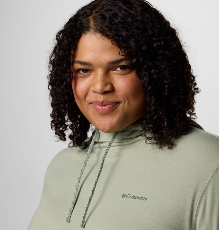 コロンビア Columbia Plus Size Sun Trek Hoodie II レディース パーカー スウェット White Women's Sun Trek™ Hoodie II - Plus Size - 2119752 – famous