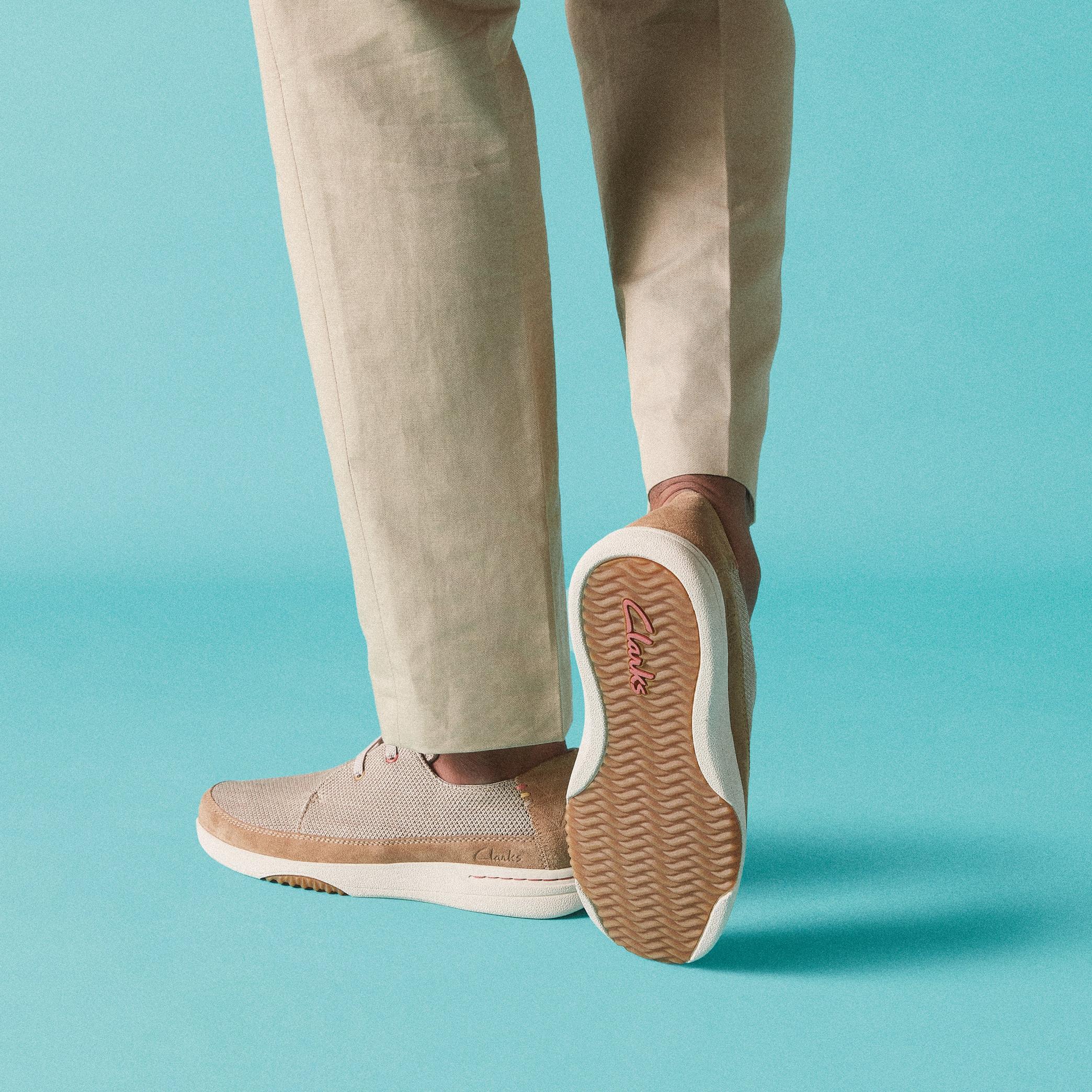 Men's Easeway Lace - Sand Combination - 26181369 – famous-brands