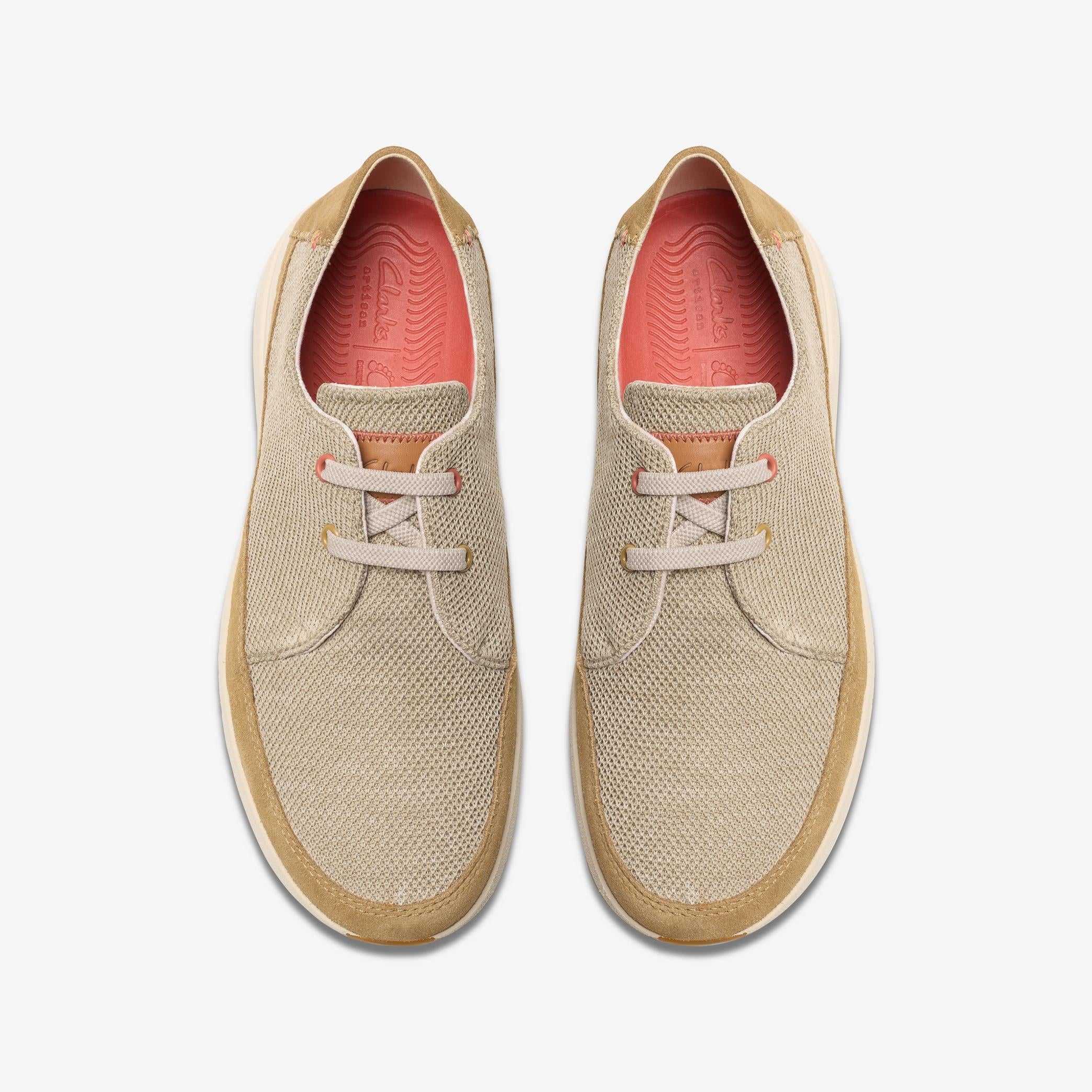 Men's Easeway Lace - Sand Combination - 26181369 – famous-brands