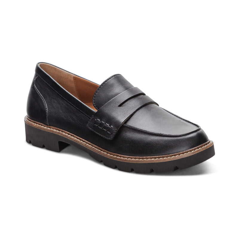 Collette Arch Support Loafer - Black - LL100 – famous-brands