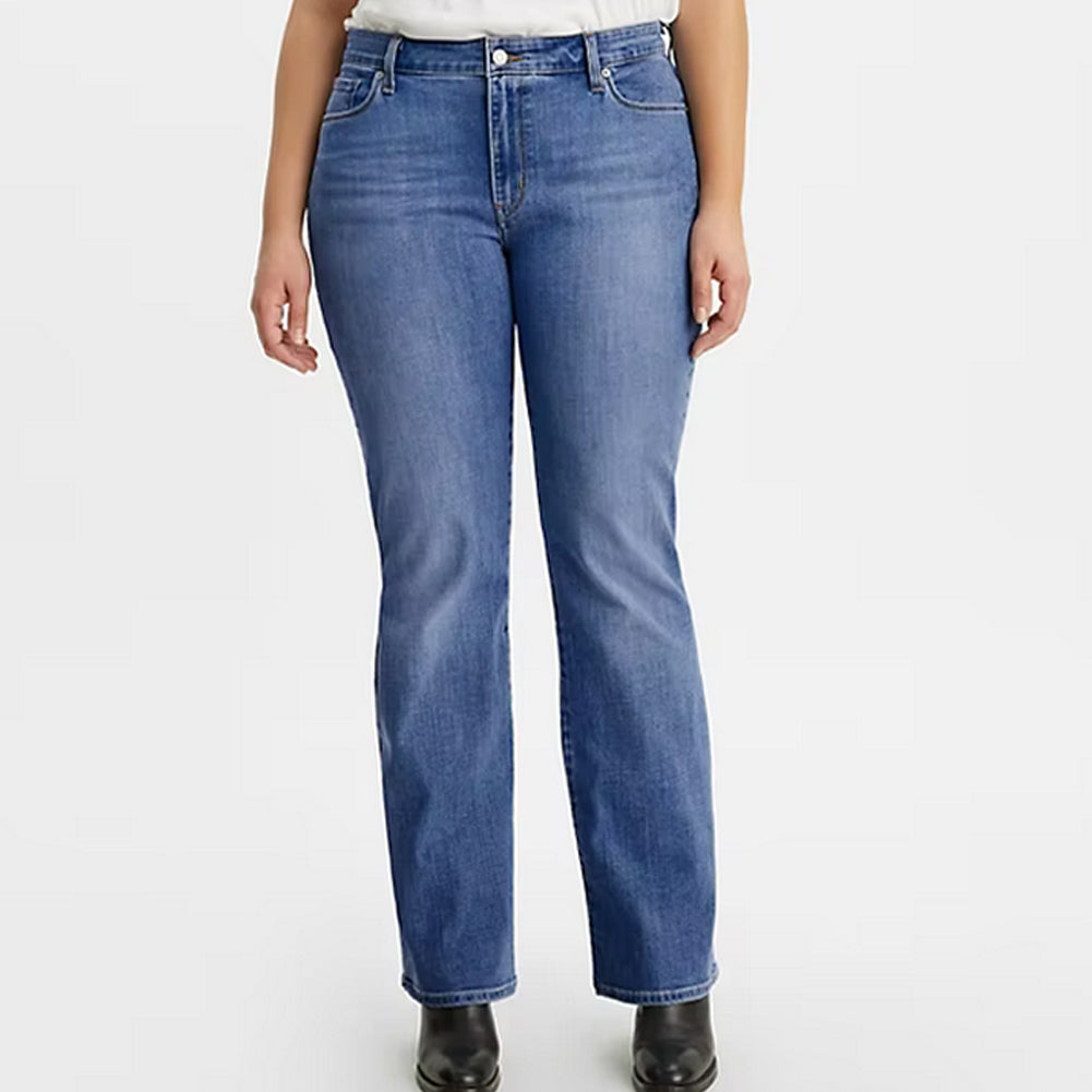 LEVI Classic Bootcut Women's Jeans - Lapis Awe - 39252-0028 - LAPIS AWE 0028 / 2 / Short