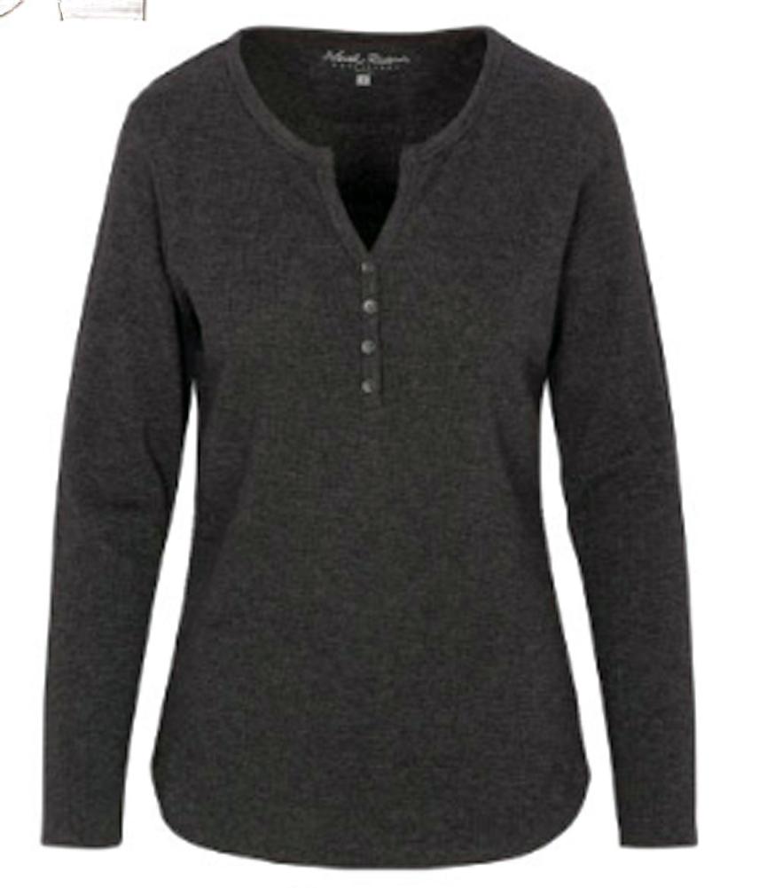 Mini Waffle Notch V-Neck Henley - NRL2556 – famous-brands-outlet-ny